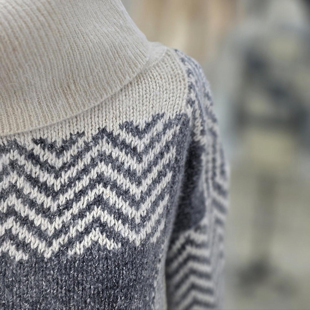 Vintage Silk Turtleneck Sweater